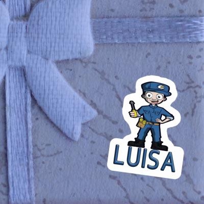 Luisa Sticker Electrician Laptop Image