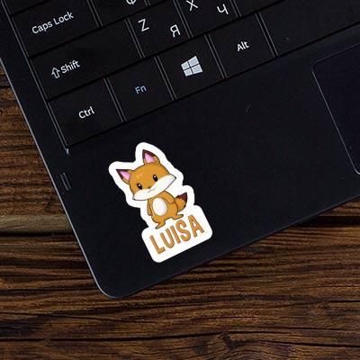 Sticker Fuchs Luisa Laptop Image