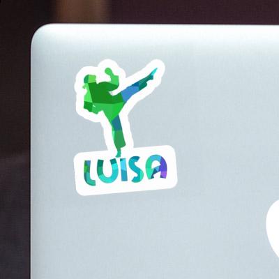 Autocollant Luisa Karatéka Laptop Autocollant Luisa Karatéka Laptop Image