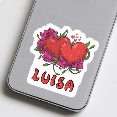 Luisa Aufkleber Liebessymbol Notebook Luisa Aufkleber Liebessymbol Gift package Image