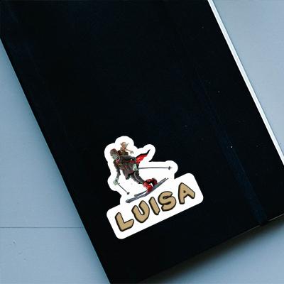 Sticker Telemarker Luisa Notebook Sticker Telemarker Luisa Notebook Image