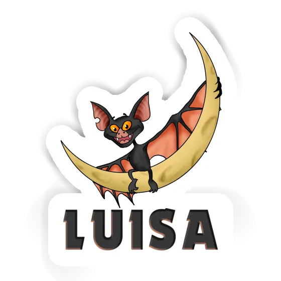 Luisa Autocollant Chauve-souris Notebook Luisa Autocollant Chauve-souris Gift package Image