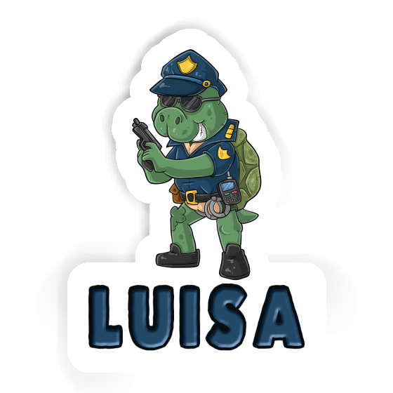 Luisa Aufkleber Polizist Notebook Luisa Aufkleber Polizist Notebook Image