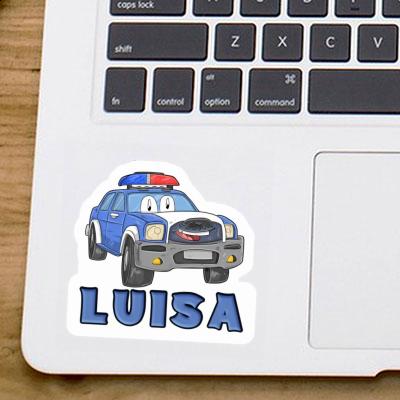 Luisa Sticker Polizeiauto Luisa Sticker Polizeiauto Image