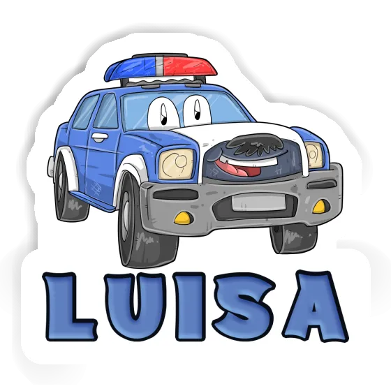 Luisa Sticker Polizeiauto Laptop Luisa Sticker Polizeiauto Laptop Image