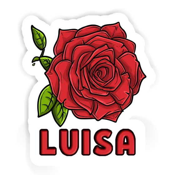 Aufkleber Rose Luisa Notebook Aufkleber Rose Luisa Notebook Image