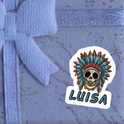 Sticker Baby Totenkopf Luisa Image