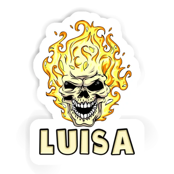 Luisa Sticker Totenkopf Gift package Image