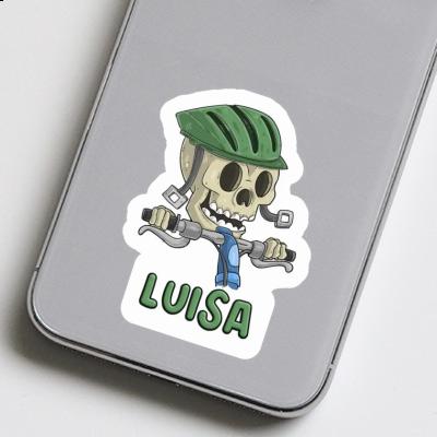 Luisa Autocollant Cycliste Notebook Luisa Autocollant Cycliste Notebook Image