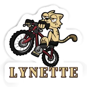 Sticker Lynette Cat Image