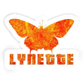 Lynette Aufkleber Sommervogel Image