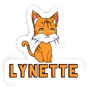 Sticker Lynette Kitten Image