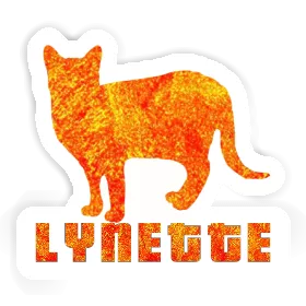 Lynette Sticker Cat Image