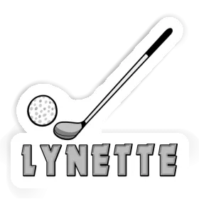 Autocollant Club de golf Lynette Image