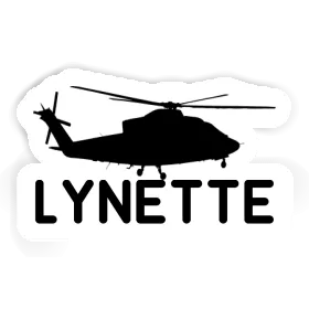 Sticker Hubschrauber Lynette Image