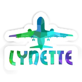 Lynette Sticker Jumbo-Jet Image