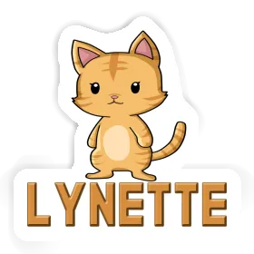 Kitten Sticker Lynette Image