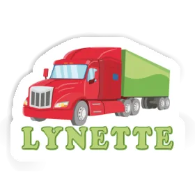 Lynette Sticker Lkw Image