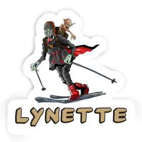 Aufkleber Lynette Telemarker Image