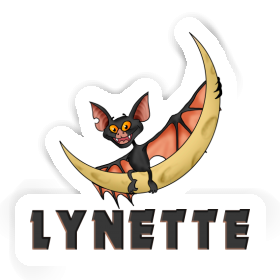 Aufkleber Fledermaus Lynette Image