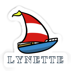 Aufkleber Segelboot Lynette Image