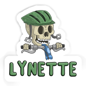 Lynette Aufkleber Biker Image
