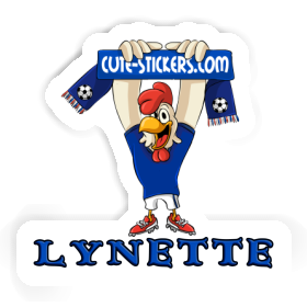 Lynette Aufkleber Hahn Image