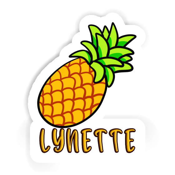 Lynette Sticker Ananas Notebook Lynette Sticker Ananas Notebook Image