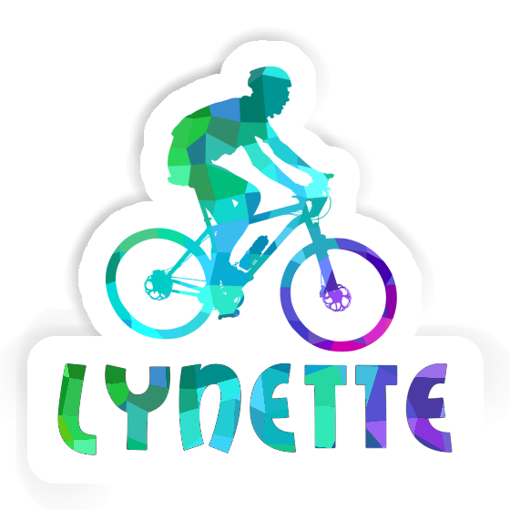 Sticker Lynette Biker Notebook Sticker Lynette Biker Gift package Image