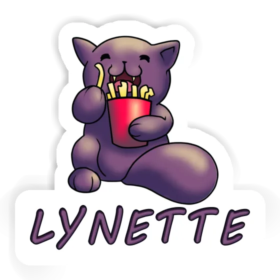 Pommes-Katze Sticker Lynette Laptop Pommes-Katze Sticker Lynette Laptop Image