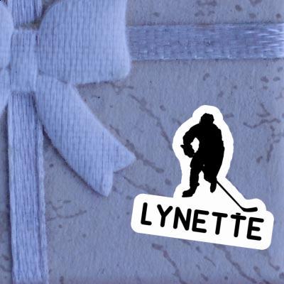Sticker Hockey Player Lynette Sticker Hockey Player Lynette Image