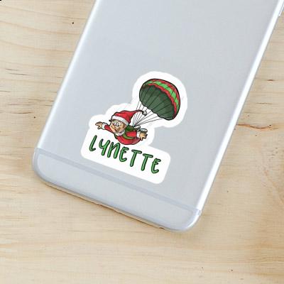 Lynette Sticker Skydiver Notebook Lynette Sticker Skydiver Gift package Image