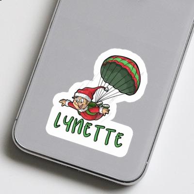 Aufkleber Lynette Fallschirm Laptop Image