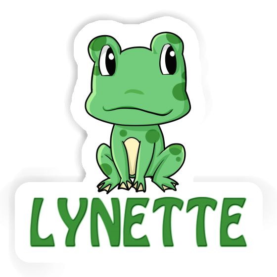 Aufkleber Frosch Lynette Notebook Aufkleber Frosch Lynette Gift package Image