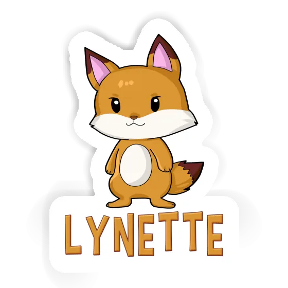 Autocollant Renard Lynette Autocollant Renard Lynette Image