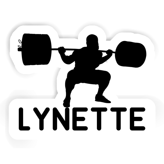 Aufkleber Gewichtheber Lynette Aufkleber Gewichtheber Lynette Image