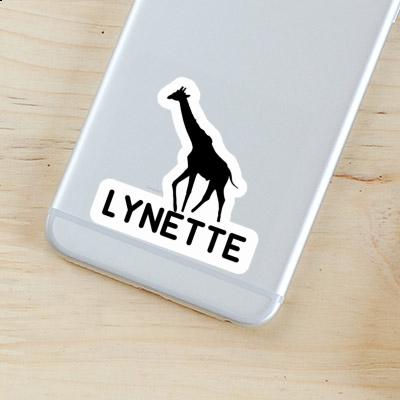 Lynette Sticker Giraffe Notebook Lynette Sticker Giraffe Notebook Image