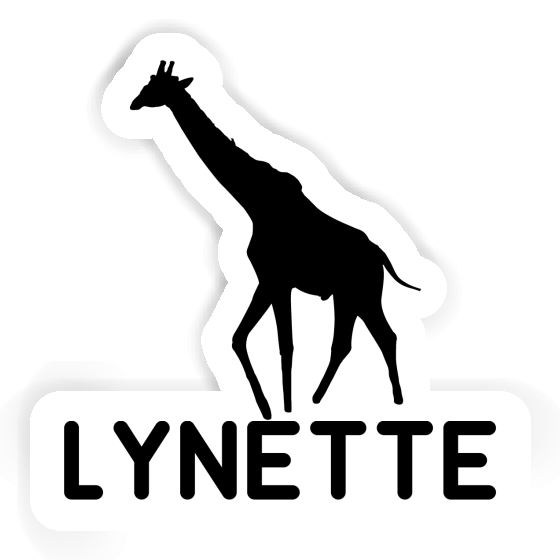 Lynette Sticker Giraffe Laptop Lynette Sticker Giraffe Laptop Image