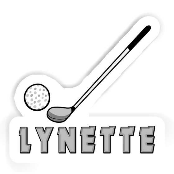 Golfschläger Sticker Lynette Image