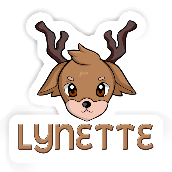 Sticker Lynette Deer Notebook Sticker Lynette Deer Notebook Image