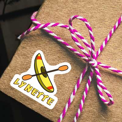 Lynette Sticker Canoe Laptop Lynette Sticker Canoe Laptop Image