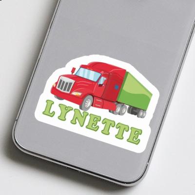 Sticker Lynette Articulated lorry Sticker Lynette Articulated lorry Image