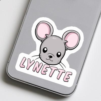 Maus Aufkleber Lynette Image