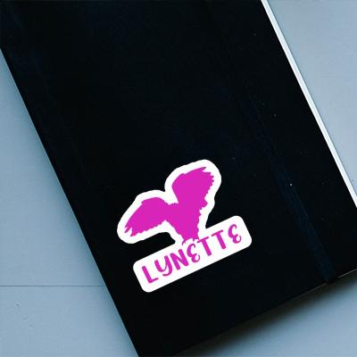 Lynette Autocollant Hibou Notebook Image