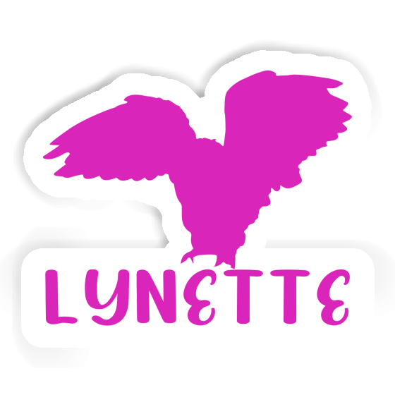 Lynette Autocollant Hibou Image