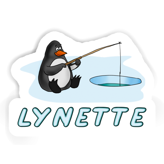 Lynette Autocollant Pingouin pêcheur Notebook Lynette Autocollant Pingouin pêcheur Notebook Image