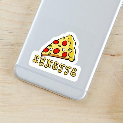 Lynette Sticker Slice of Pizza Laptop Image