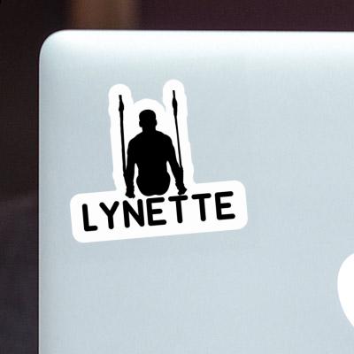 Aufkleber Lynette Ringturner Notebook Aufkleber Lynette Ringturner Notebook Image