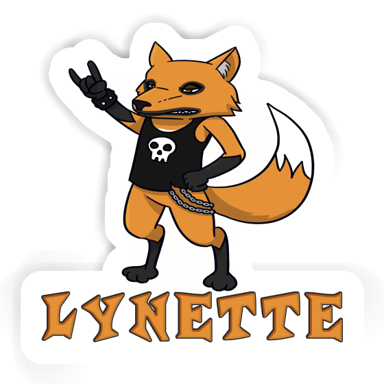 Lynette Autocollant Renard Notebook Lynette Autocollant Renard Gift package Image