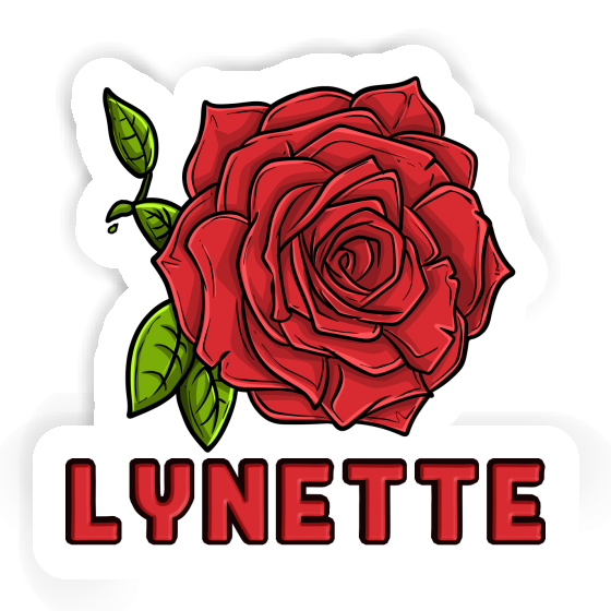 Lynette Aufkleber Rosenblüte Notebook Lynette Aufkleber Rosenblüte Gift package Image